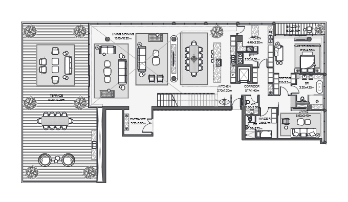 Modern properties Dubai with sleek designs.