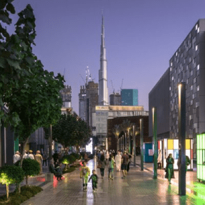 Spacious Dubai apartments for sale with city skyline views.