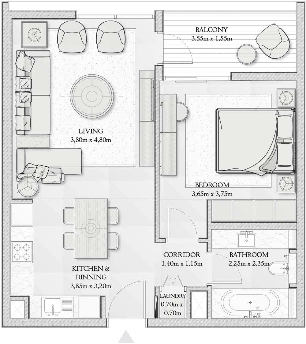 Emaar-Mina-Rashid-Floor-Plans-1BR